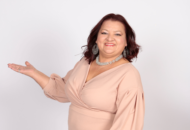 Una foto de perfil de Carmen Rosa.